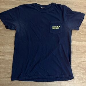 Spittin Chiclets Navy Blue Men's T-Shirt